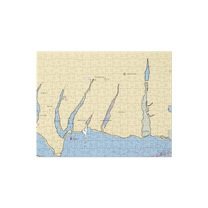 Davison's Marina (Holtsville, NY) NOAA Chart Jigsaw Puzzle