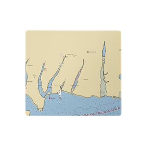 Davison's Marina (Holtsville, NY) NOAA Chart  Gaming Mouse Pad