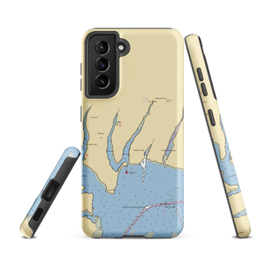 Valet Storage Marina (Holtsville, NY) NOAA Chart Samsung Phone Case