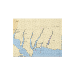 Valet Storage Marina (Holtsville, NY) NOAA Chart Jigsaw Puzzle