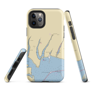 FJM Marine Service (Holtsville, NY) NOAA Chart  Tough iPhone Case