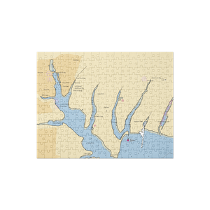 Senix Marina (Holtsville, NY) NOAA Chart Jigsaw Puzzle