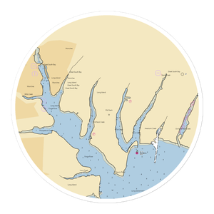 Senix Marina (Holtsville, NY) NOAA Chart Sticker