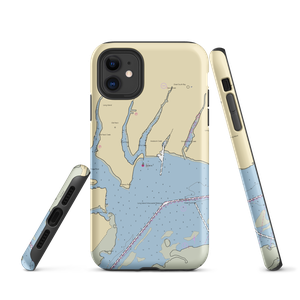 Moriches Yacht Club (Holtsville, NY) NOAA Chart  Tough iPhone Case