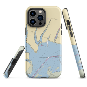 Moriches Yacht Club (Holtsville, NY) NOAA Chart  Tough iPhone Case