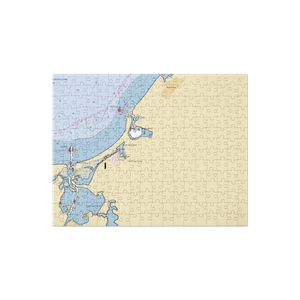 Peconic Marina (Holtsville, NY) NOAA Chart Jigsaw Puzzle