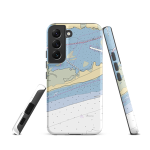 Great Gun Beach (Holtsville, NY) NOAA Chart Samsung Phone Case