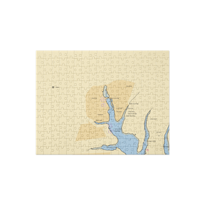 Forge River Marina (Blue Point, NY) NOAA Chart Jigsaw Puzzle