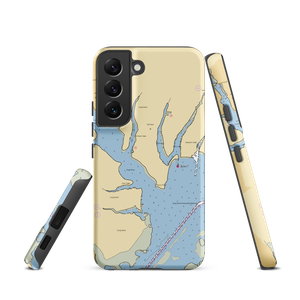 Center Yacht Club Ltd (Holtsville, NY) NOAA Chart Samsung Phone Case