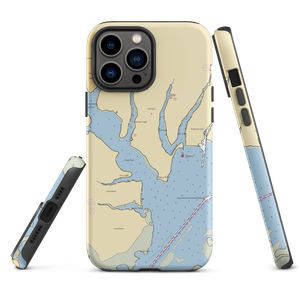 Center Yacht Club Ltd (Holtsville, NY) NOAA Chart  Tough iPhone Case