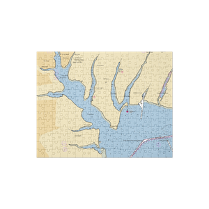 Center Yacht Club Ltd (Holtsville, NY) NOAA Chart Jigsaw Puzzle