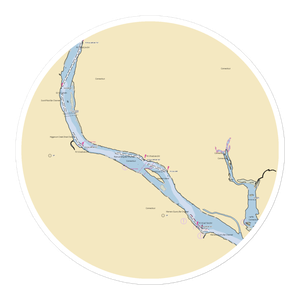 Rock Landing Marina (Haddam, CT) NOAA Chart Sticker