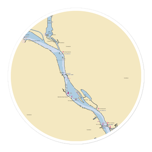 Andrews Marina (Essex, CT) NOAA Chart Sticker