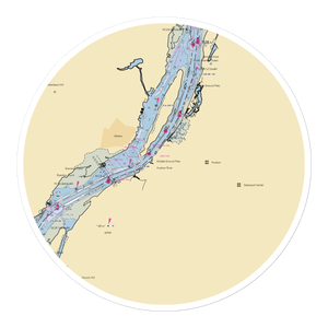 Hudson Power Boat Association Inc (Athens, NY) NOAA Chart Sticker