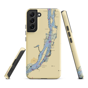 Hagar's Harbor (Athens, NY) NOAA Chart Samsung Phone Case