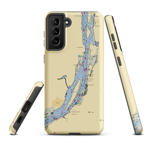 Hagar's Harbor (Athens, NY) NOAA Chart Samsung Phone Case