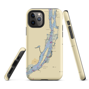 Hagar's Harbor (Athens, NY) NOAA Chart  Tough iPhone Case