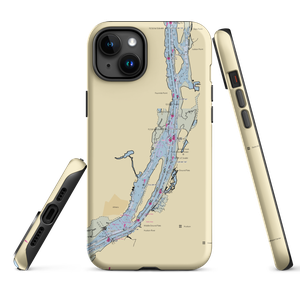 Hagar's Harbor (Athens, NY) NOAA Chart  Tough iPhone Case