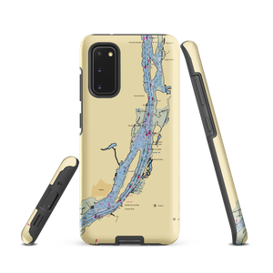 Athens on the Hudson Marina (Athens, NY) NOAA Chart Samsung Phone Case