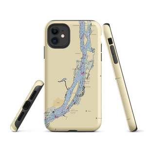 Athens on the Hudson Marina (Athens, NY) NOAA Chart  Tough iPhone Case