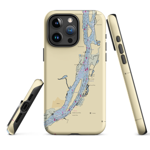 Athens on the Hudson Marina (Athens, NY) NOAA Chart  Tough iPhone Case