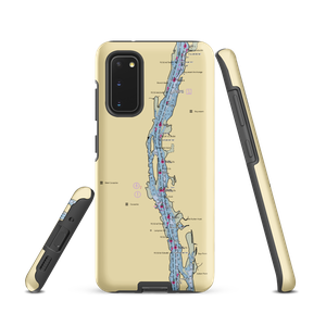 Coxsackie Yacht Club (West Coxsackie, NY) NOAA Chart Samsung Phone Case