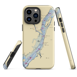 Bliss Marina (Athens, NY) NOAA Chart  Tough iPhone Case