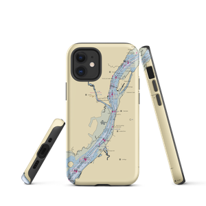 Bliss Marina (Athens, NY) NOAA Chart  Tough iPhone Case