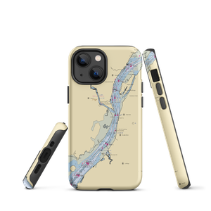 Bliss Marina (Athens, NY) NOAA Chart  Tough iPhone Case