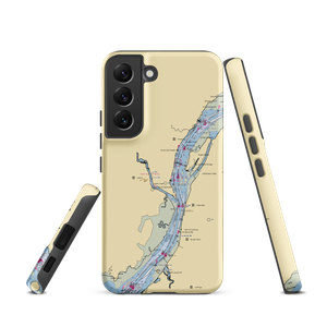 Catskill Marina (Athens, NY) NOAA Chart Samsung Phone Case