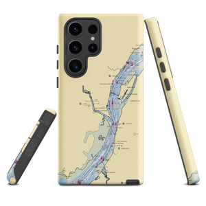 Catskill Marina (Athens, NY) NOAA Chart Samsung Phone Case