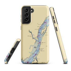 Catskill Marina (Athens, NY) NOAA Chart Samsung Phone Case