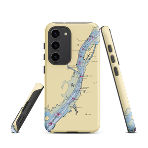 Forlini's Marina & Restaurant (Athens, NY) NOAA Chart Samsung Phone Case