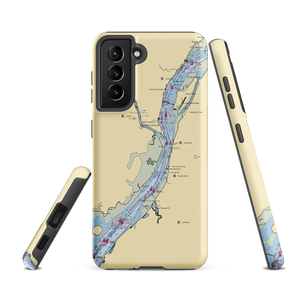 Forlini's Marina & Restaurant (Athens, NY) NOAA Chart Samsung Phone Case