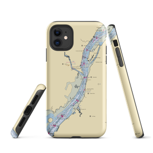 Forlini's Marina & Restaurant (Athens, NY) NOAA Chart  Tough iPhone Case