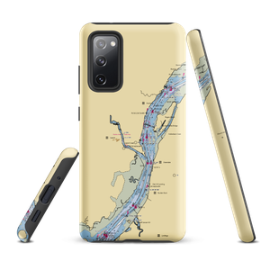 Hop-O-Nose Marina (Athens, NY) NOAA Chart Samsung Phone Case