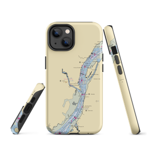 Hop-O-Nose Marina (Athens, NY) NOAA Chart  Tough iPhone Case