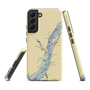 Catskill Yacht Club (Athens, NY) NOAA Chart Samsung Phone Case