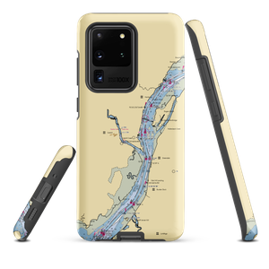 Catskill Yacht Club (Athens, NY) NOAA Chart Samsung Phone Case