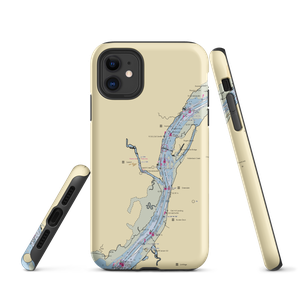 Catskill Yacht Club (Athens, NY) NOAA Chart  Tough iPhone Case