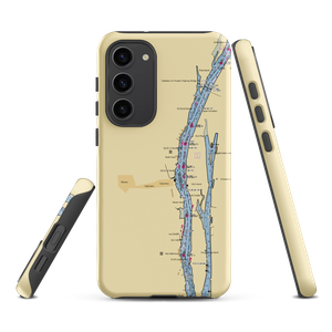 Coeymans Landing Marina (Coeymans, NY) NOAA Chart Samsung Phone Case