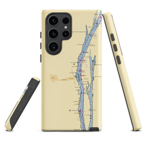 Coeymans Landing Marina (Coeymans, NY) NOAA Chart Samsung Phone Case