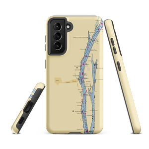 Coeymans Landing Marina (Coeymans, NY) NOAA Chart Samsung Phone Case