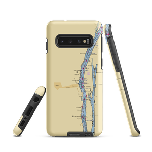 Ravena Coeymans Yacht Club (Coeymans, NY) NOAA Chart Samsung Phone Case