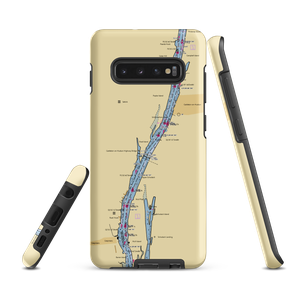 Tri-City Yacht Club (Coeymans, NY) NOAA Chart Samsung Phone Case