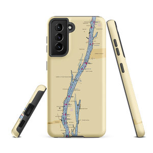 Tri-City Yacht Club (Coeymans, NY) NOAA Chart Samsung Phone Case