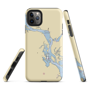 Pettipaug Yacht Club (Centerbrook, CT) NOAA Chart  Tough iPhone Case