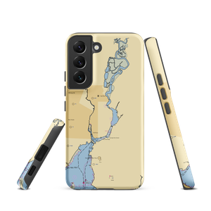 Quinnipiac River Marina (New Haven, CT) NOAA Chart Samsung Phone Case