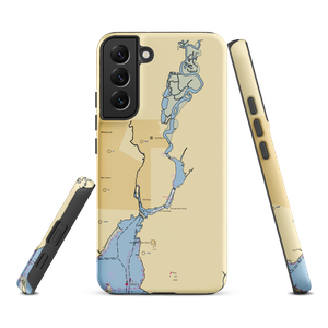 Quinnipiac River Marina (New Haven, CT) NOAA Chart Samsung Phone Case