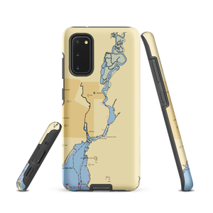 Quinnipiac River Marina (New Haven, CT) NOAA Chart Samsung Phone Case